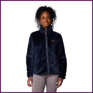 Women's Sherpa Fleece Full Zip Jacket Size 1X Cozy Winter Active